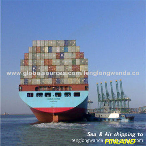 FCL/LCL sea cargo to Helsinki and Vantaa in Finland from Shenzhen Shanghai